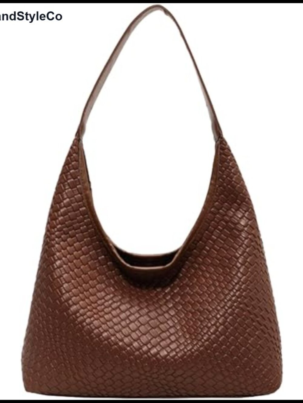 Women's Woven Hobo Tote Bag Shoulder Crossbody Handbag